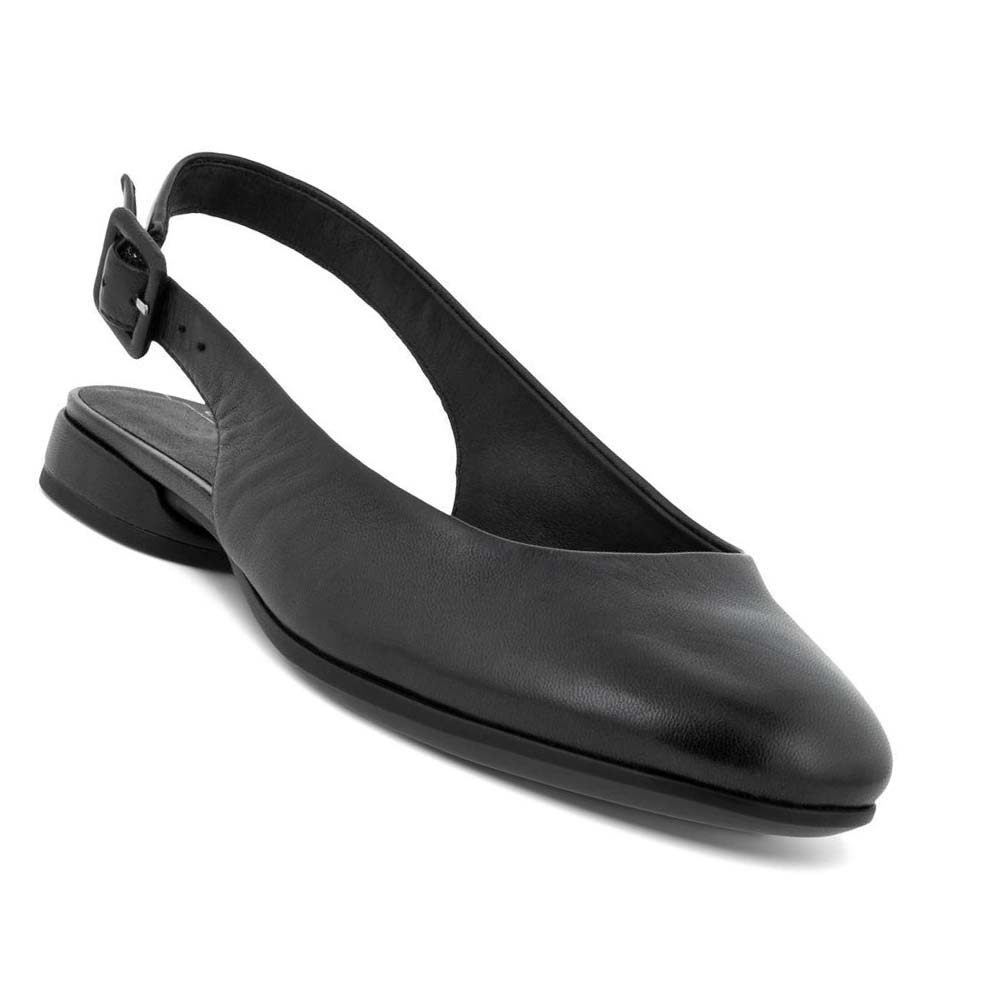 Women's Ecco Anine Sling-back Ballet Flats Black | Canada 6UZG